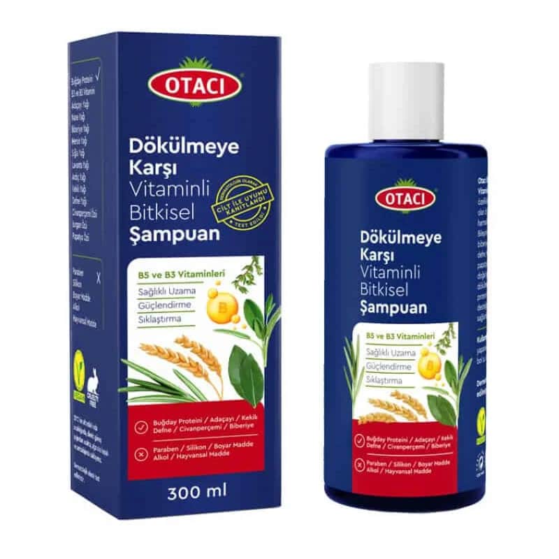 Otacı Kräutershampoo gegen Haarausfall - 300 ml