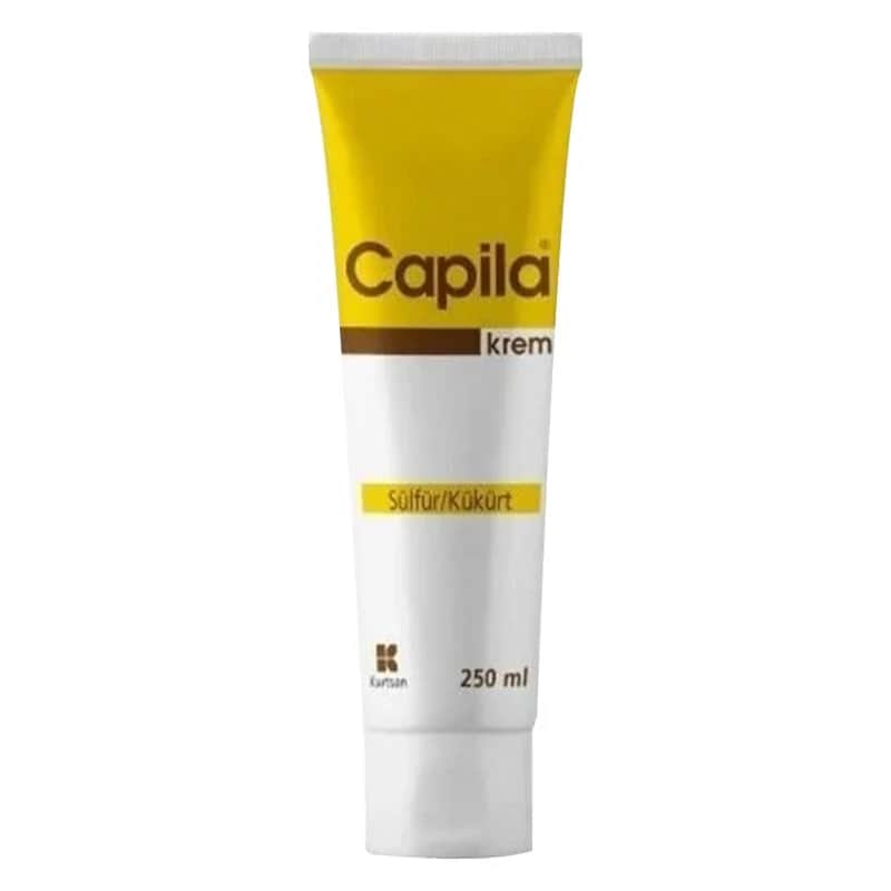 Capila Schwefelcreme 250ml - Anti-Akne &amp; Hautbehandlung