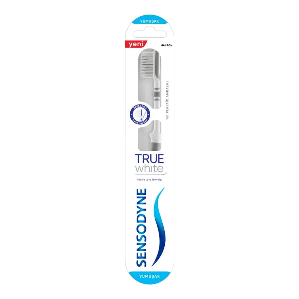 Sensodyne True White weiche Zahnbürste für empfindliche Zähne