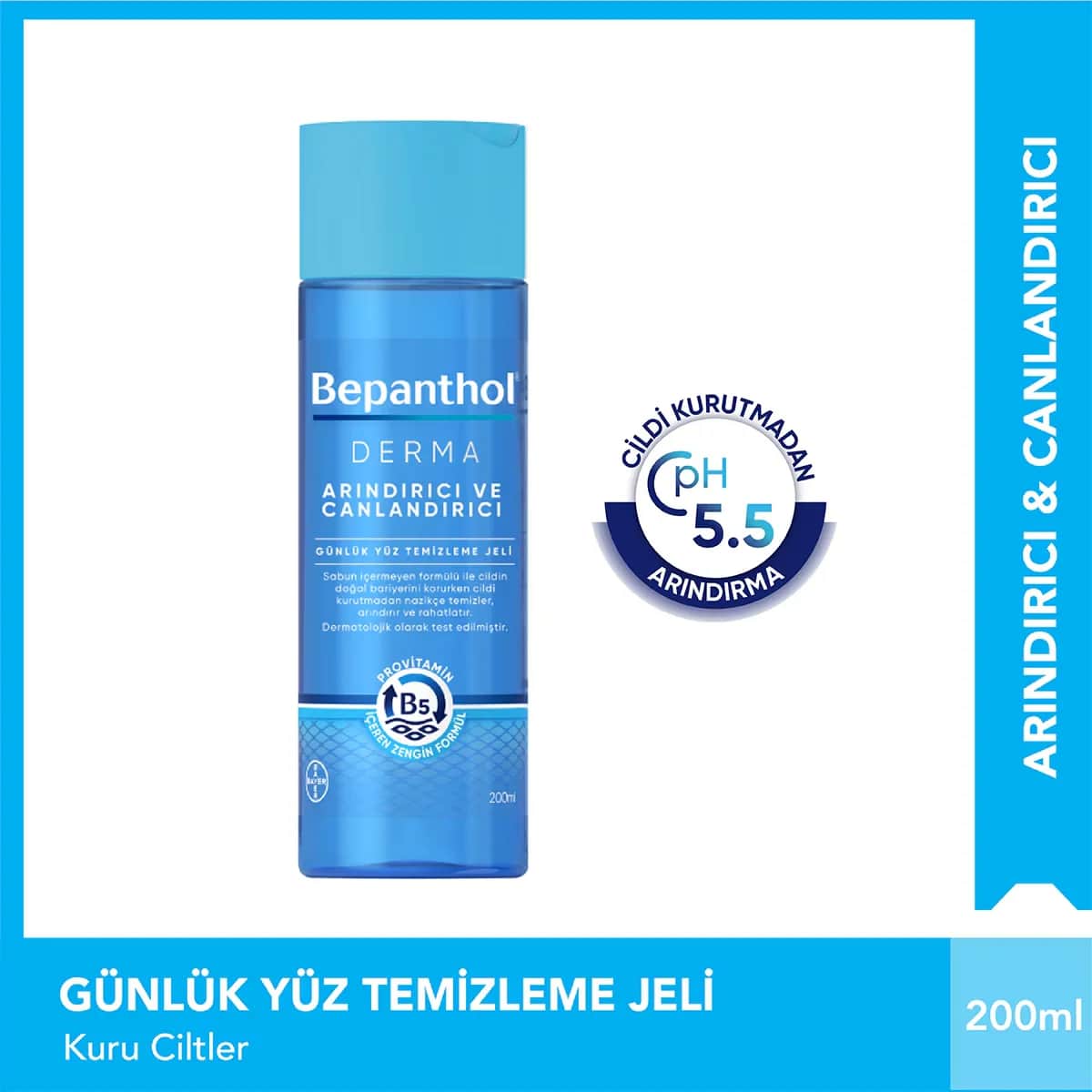 Bepanthol Revitalisierendes Salzreinigungs-Gel 200ml
