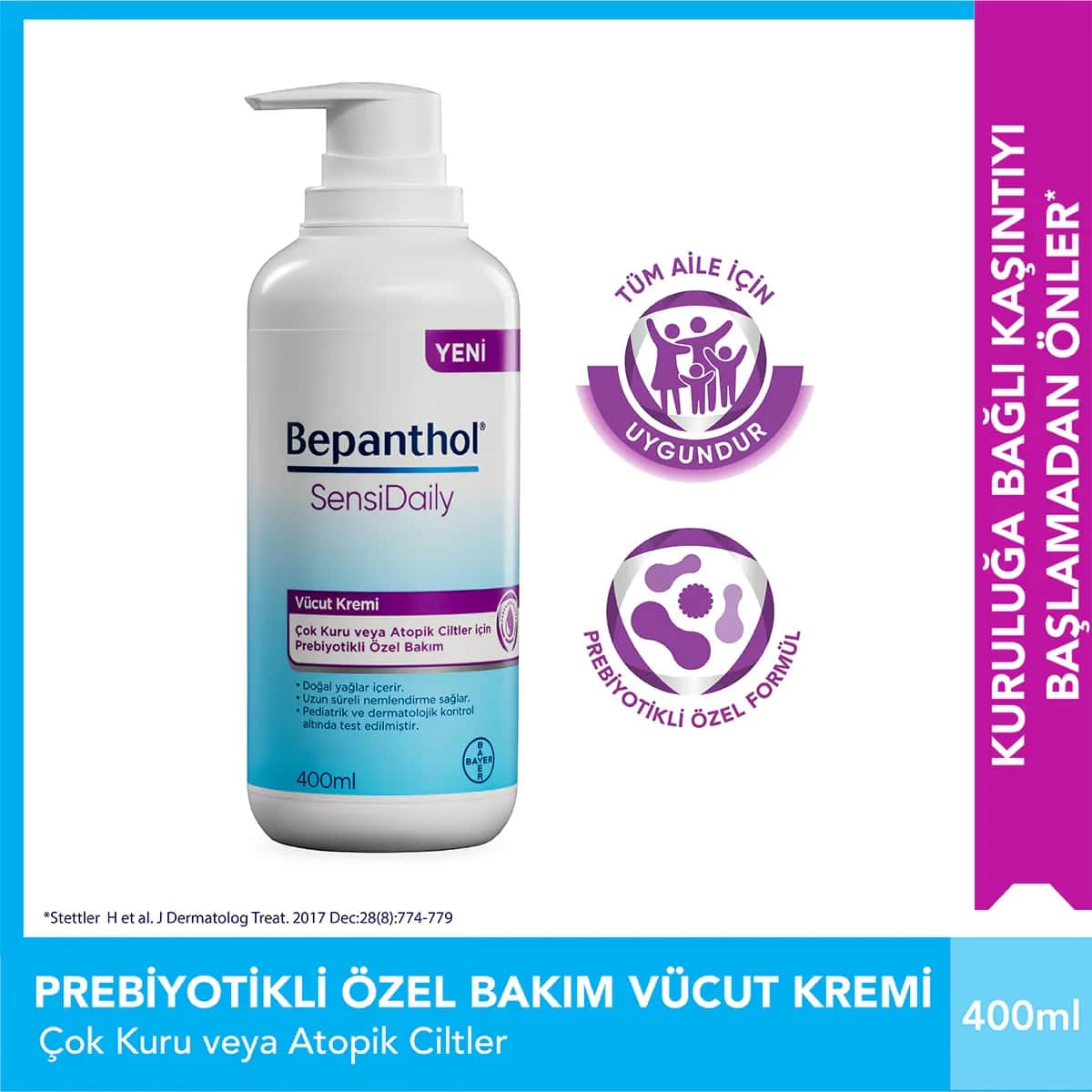 Bepanthol SensiDaily Körpercreme 400ml