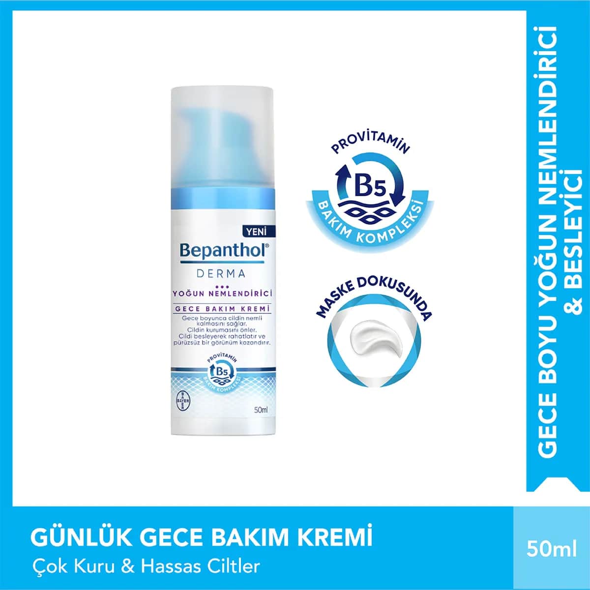Bepanthol Derma Nachtpflegecreme 50ml