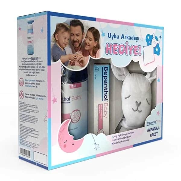 Bepanthol Baby Pflege Geschenkset: Windelcreme &amp; Körpershampoo