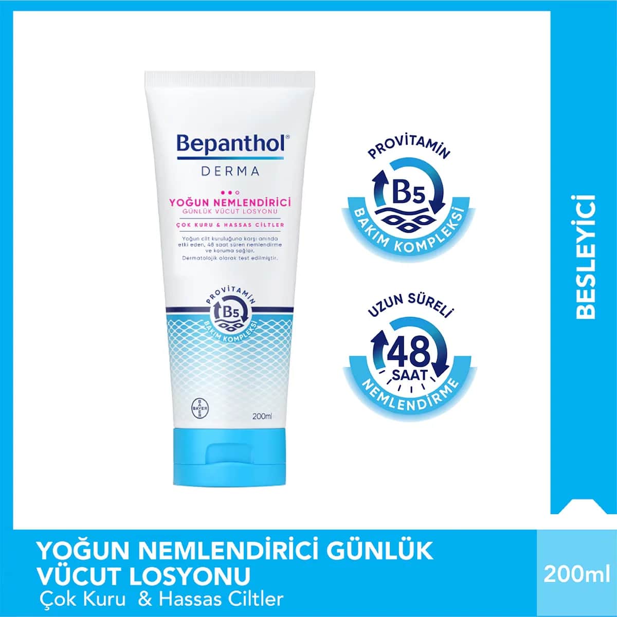 Bepanthol Derma Intensiv Feuchtigkeitslotion 200ml