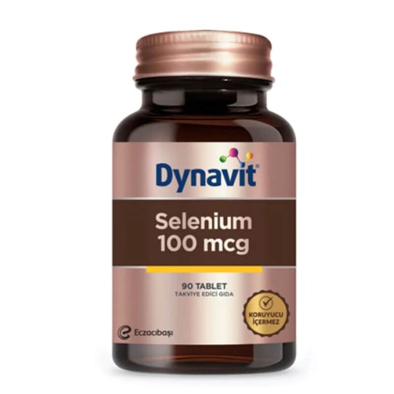Dynavit Selen 100 mcg - 90 Tabletten für Immun- &amp; Schilddrüsengesundheit
