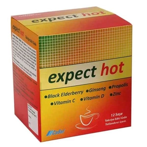 Expect Hot Vitamine Nahrungsergänzung - 12 Sachets