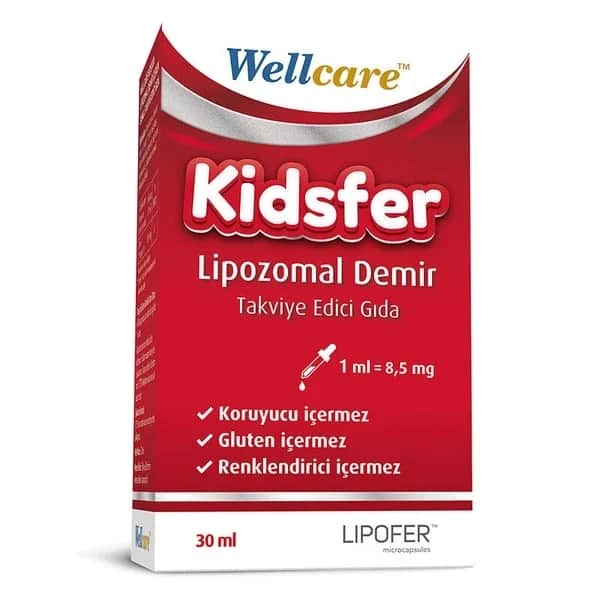 Wellcare Kidsfer liposomales Eisenpräparat 30 ml