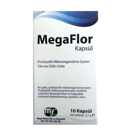 MegaFlor 10 Kapseln - Unterstützung der Immunabwehr und der Darmgesundheit