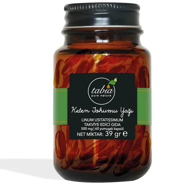 Tabia Leinsamenölkapseln 500 mg