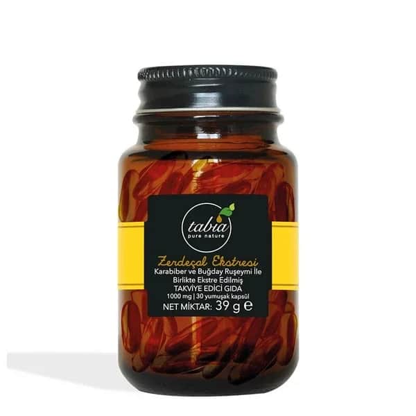 Tabia Kurkuma Extrakt 1000 mg - 30 Kapseln zur Gesundheitsunterstützung