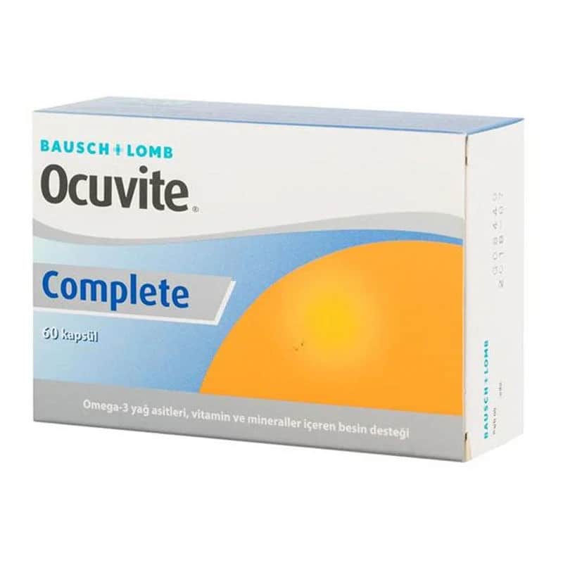 Ocuvite Complete Augen Gesundheit Vitamine - 60 Kapseln