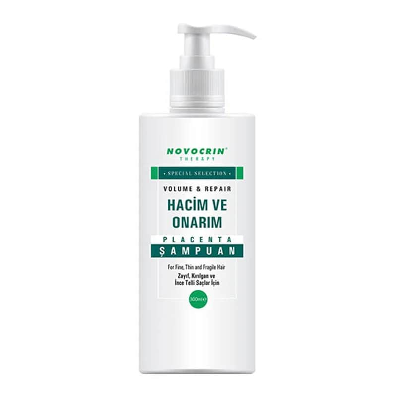 Novocrin Placenta Care Shampoo für schwaches und feines Haar 300ml