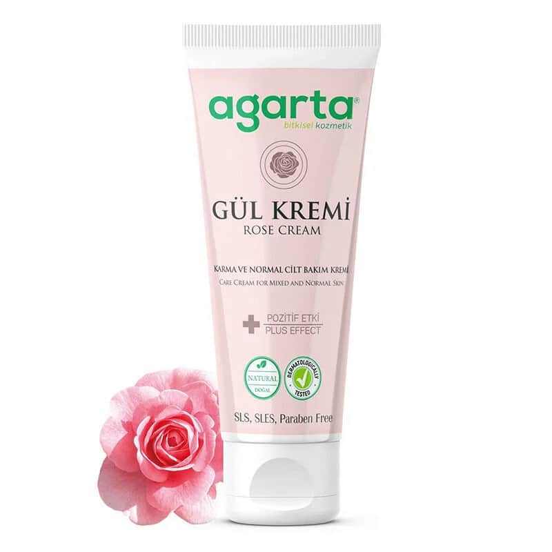 Agarta Natürliche Rosencreme – Hydratisierende 75ml