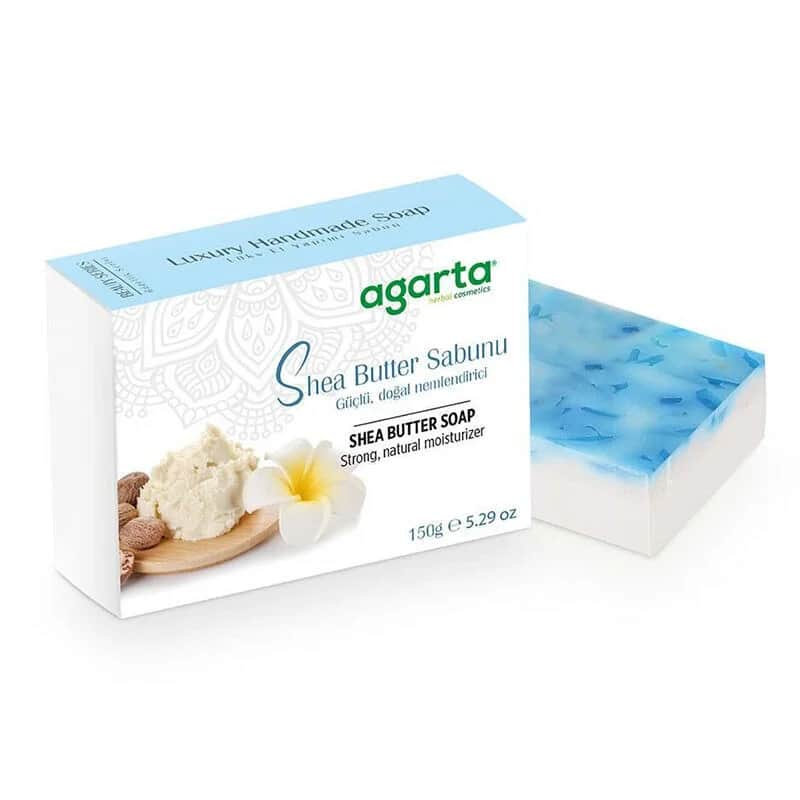 Agarta Sheabutterseife 150g - Nährende &amp; Hydratisierende Reinigung