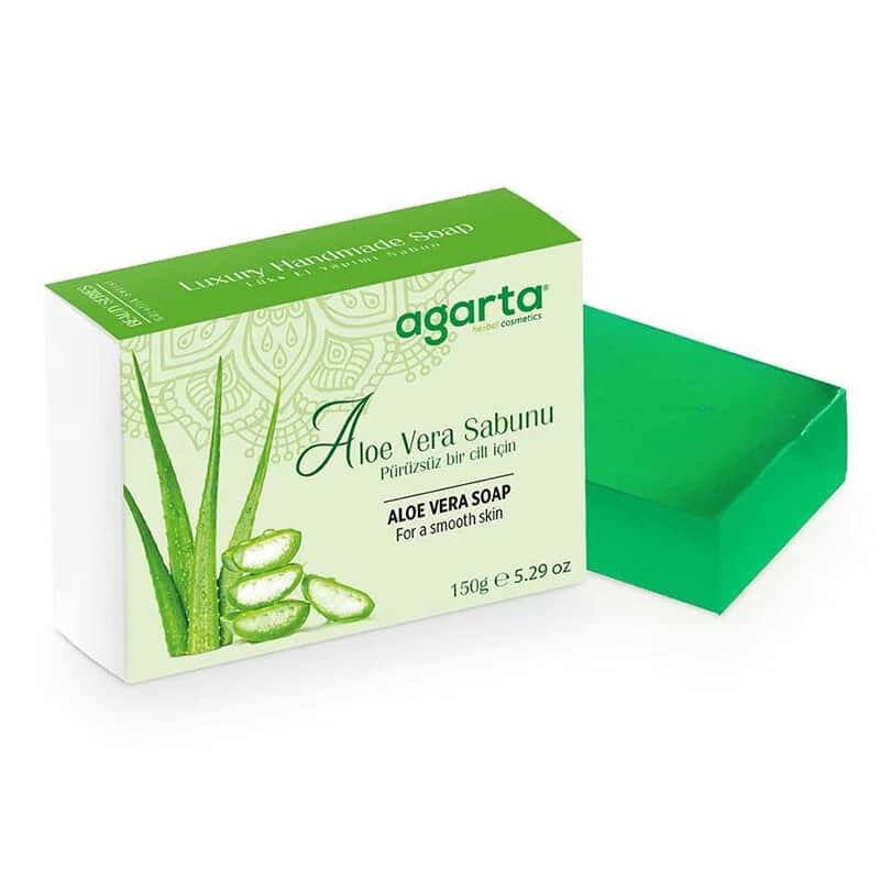 Agarta Natürliche Aloe Vera Seife 150g