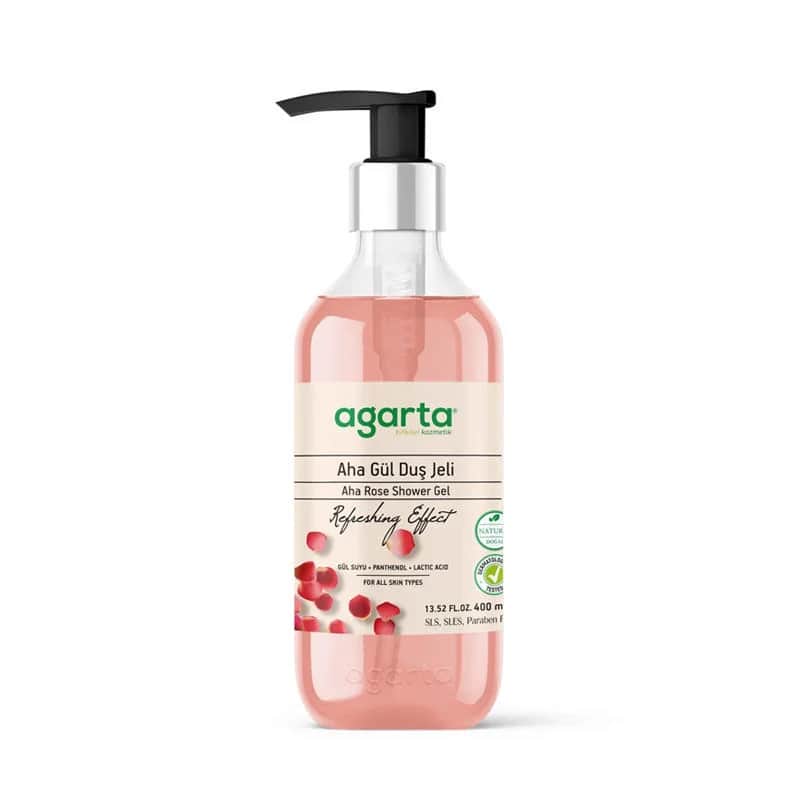 Agarta AHA Rosen Duschgel 400ml