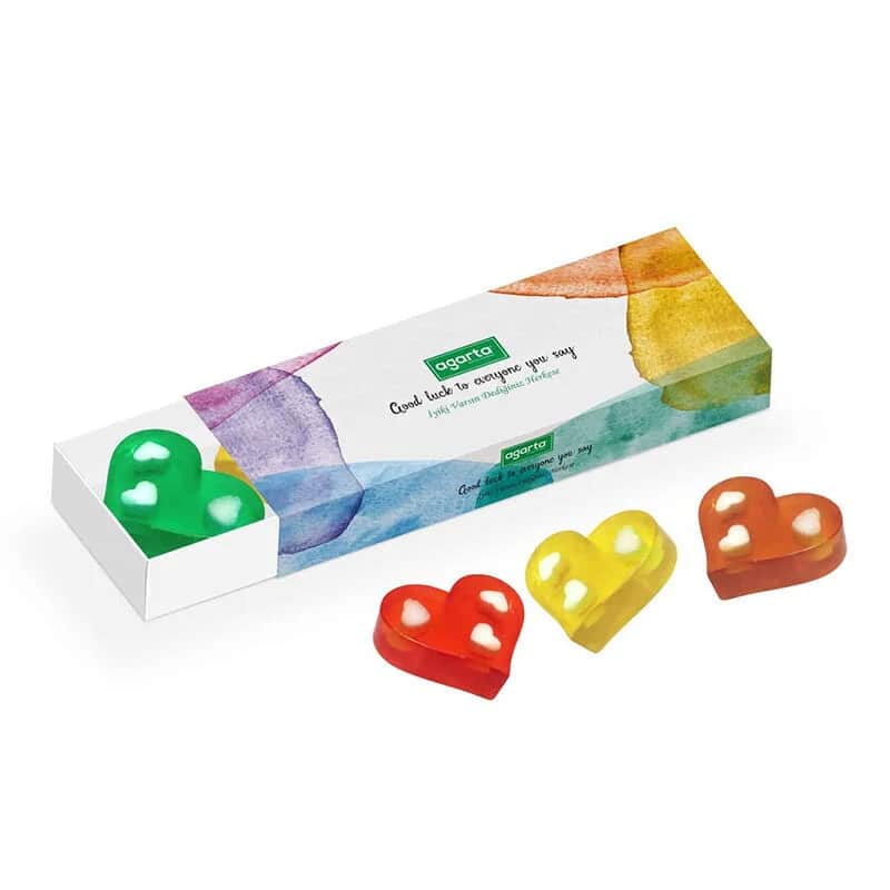 Agarta Herzseife - 4 handgefertigte 50g