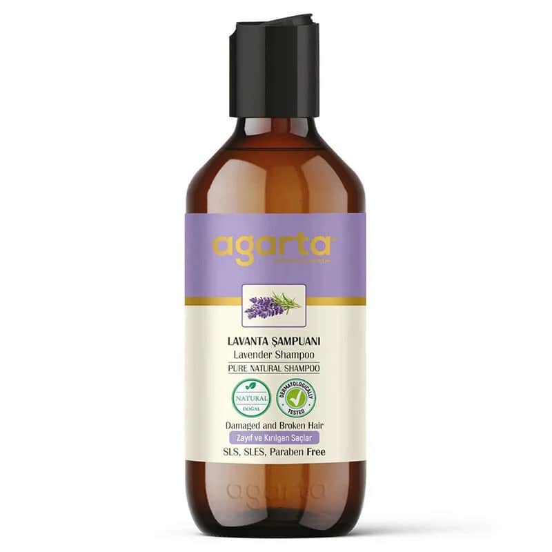 Agarta Lavendel Shampoo 400ml - Beruhigende &amp; Nährende Formel
