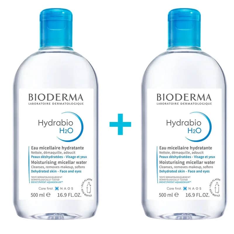 Bioderma Hydrabio H2O Mizellenwasser 2x500ml
