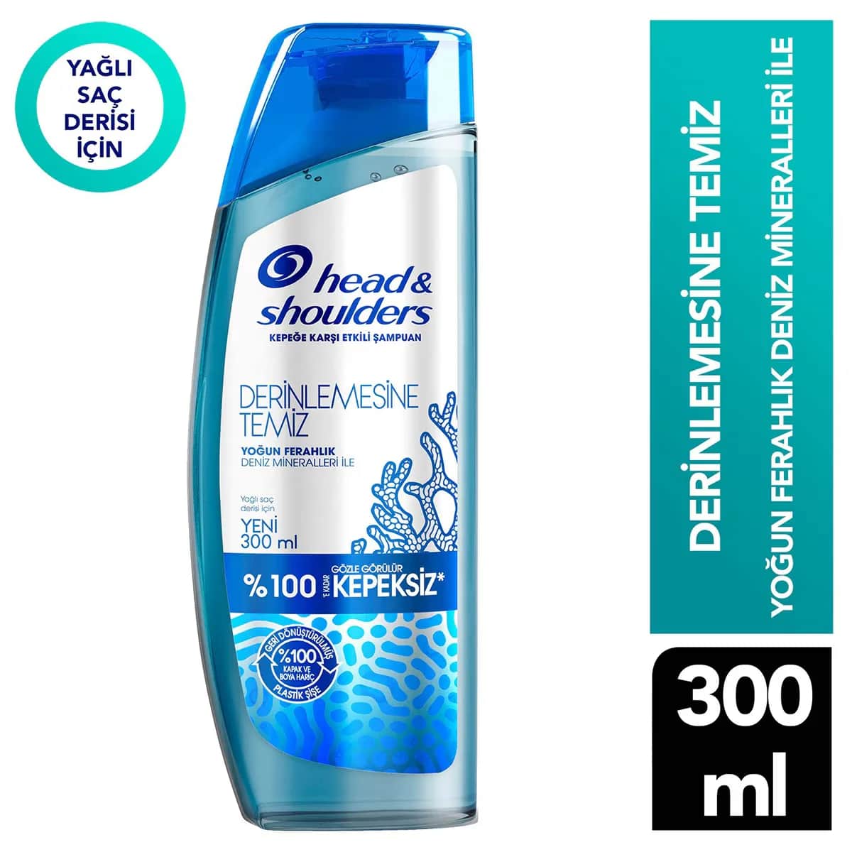 Head &amp; Shoulders Tiefenreinigung Detox Anti-Schuppen Shampoo 300ml