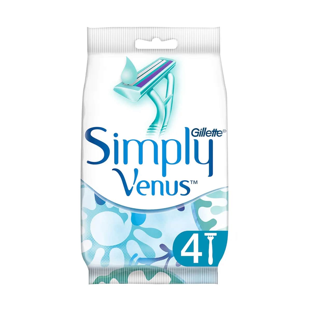Gillette Simply Venus 2 Damenrasierer Einweg 4er-Pack