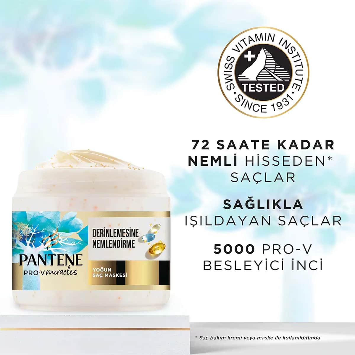 Pantene Pro-V Miracles Biotin Haarkur - Seidiger Glanz 300ml