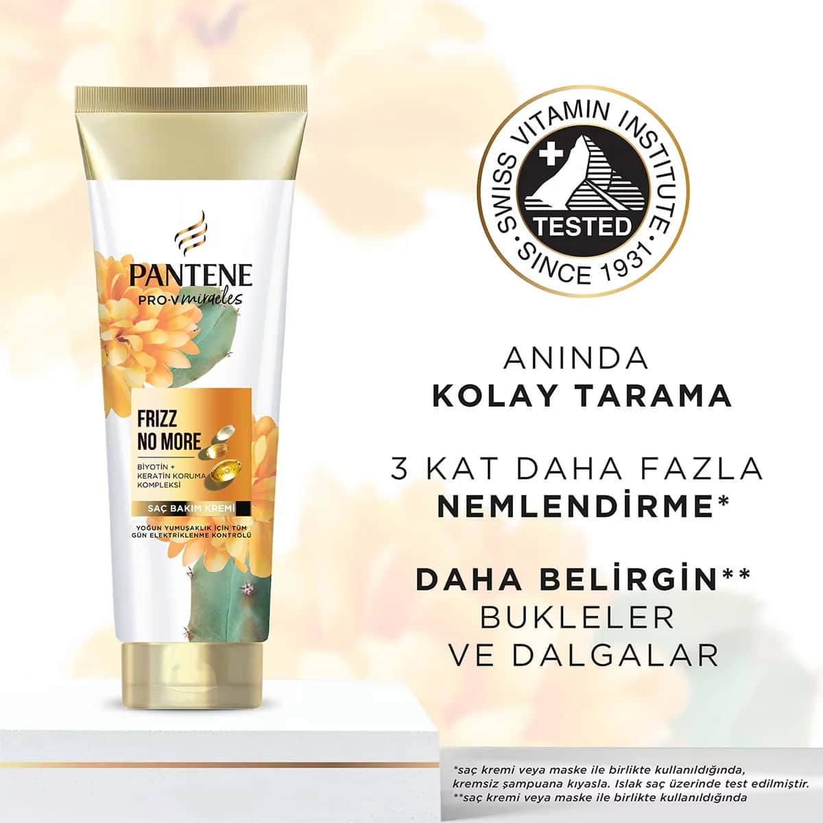 Pantene Pro-V Frizz No More Conditioner für lockiges Haar 325ml