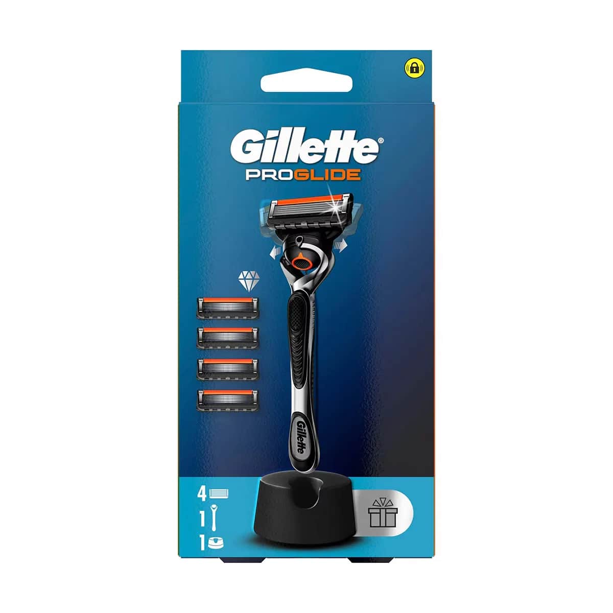 Gillette ProGlide Rasierer Set mit Ersatzklinge und Stand