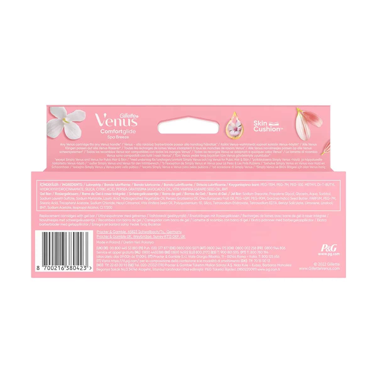 Gillette Venus SpaBreeze Rasierklingen