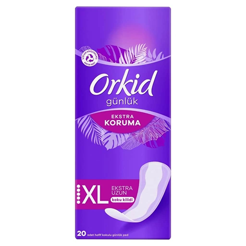 Orkid Extra Protection Lange Tagesbinden, 20 Stück