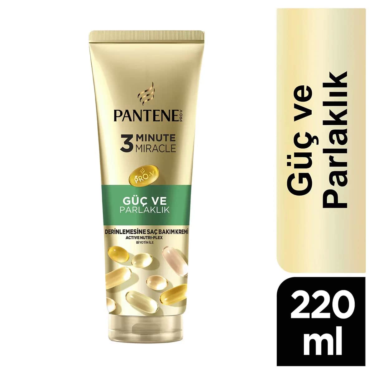 Pantene 3 Minuten Wunder Conditioner - Stärke &amp; Glanz 220ml