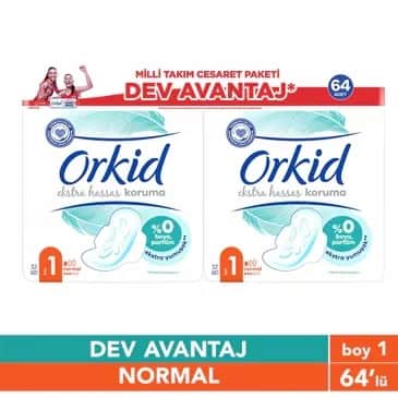 Orkid Extra Sensitive Slipeinlagen Regular, 64 Stück