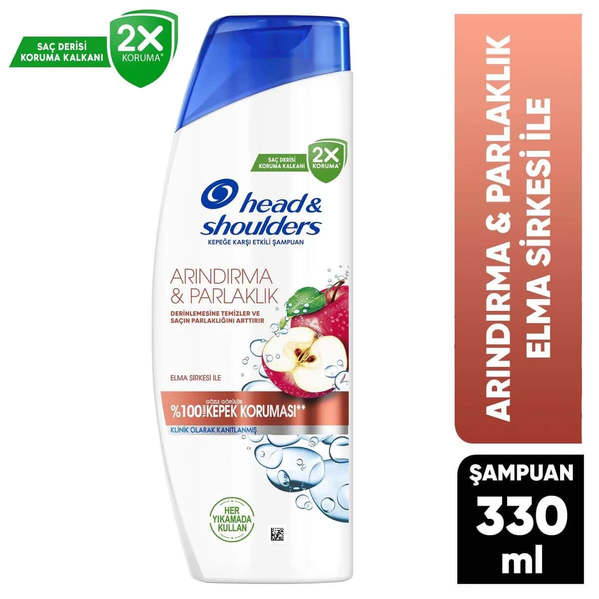 Head &amp; Shoulders Apfelessig Anti-Schuppen Shampoo 330ml