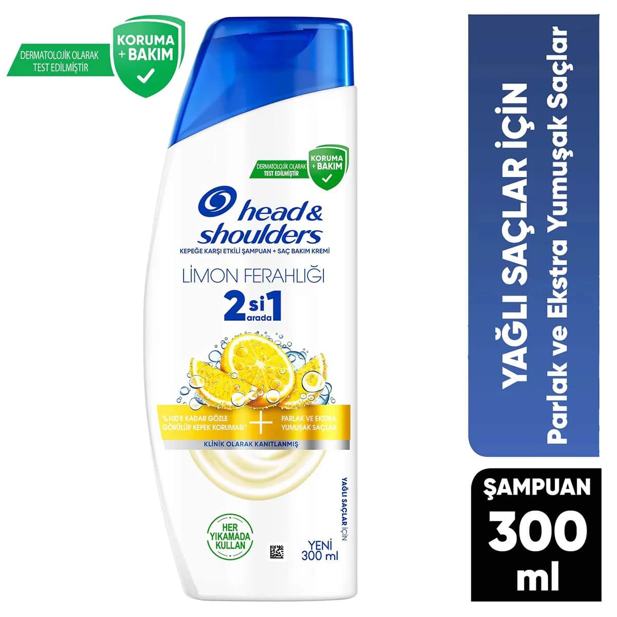 Head &amp; Shoulders Zitrone Frisch 2-in-1 Schuppen Shampoo 300ml