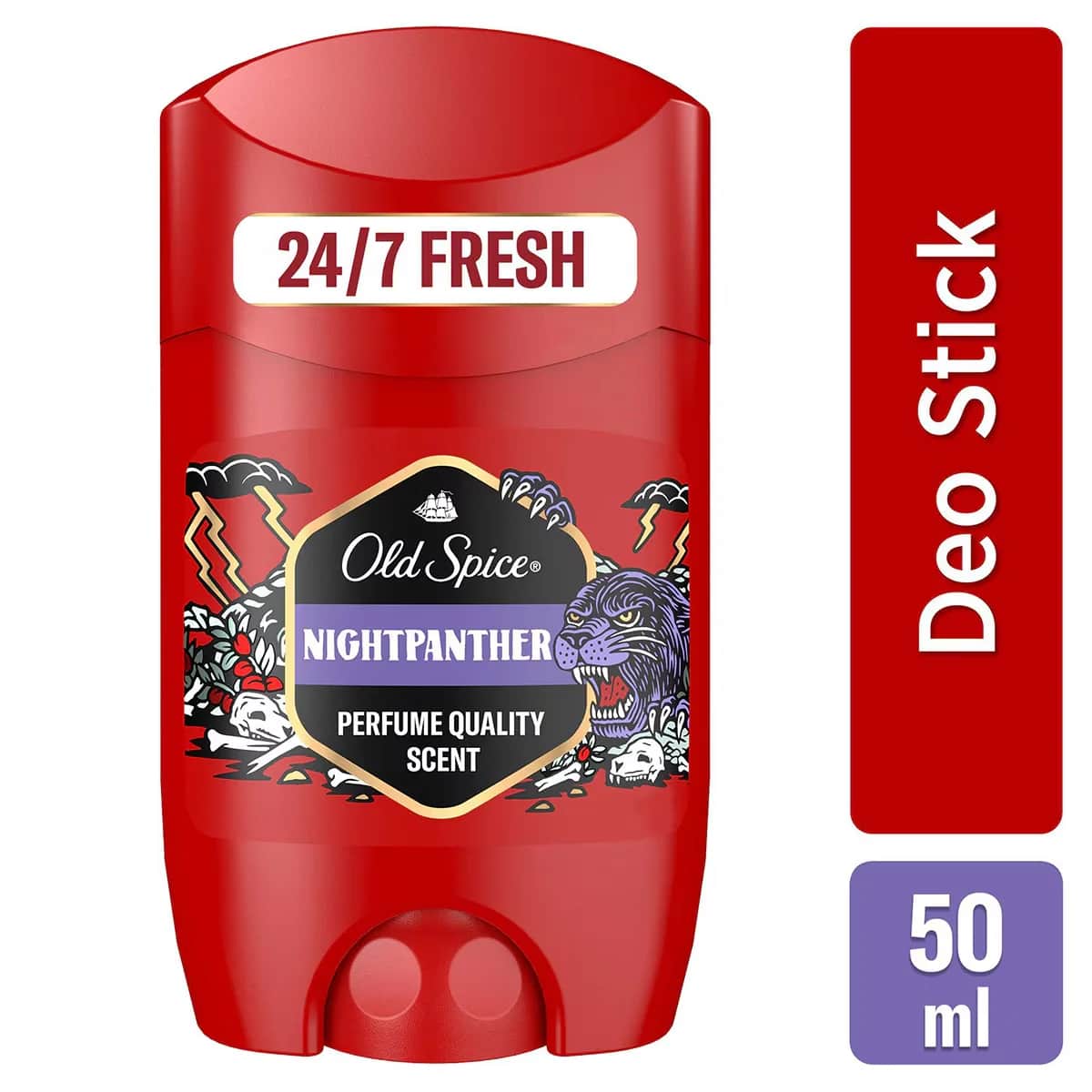 Old Spice Nacht Panther Aluminiumfreier Deodorant Stick 50ml