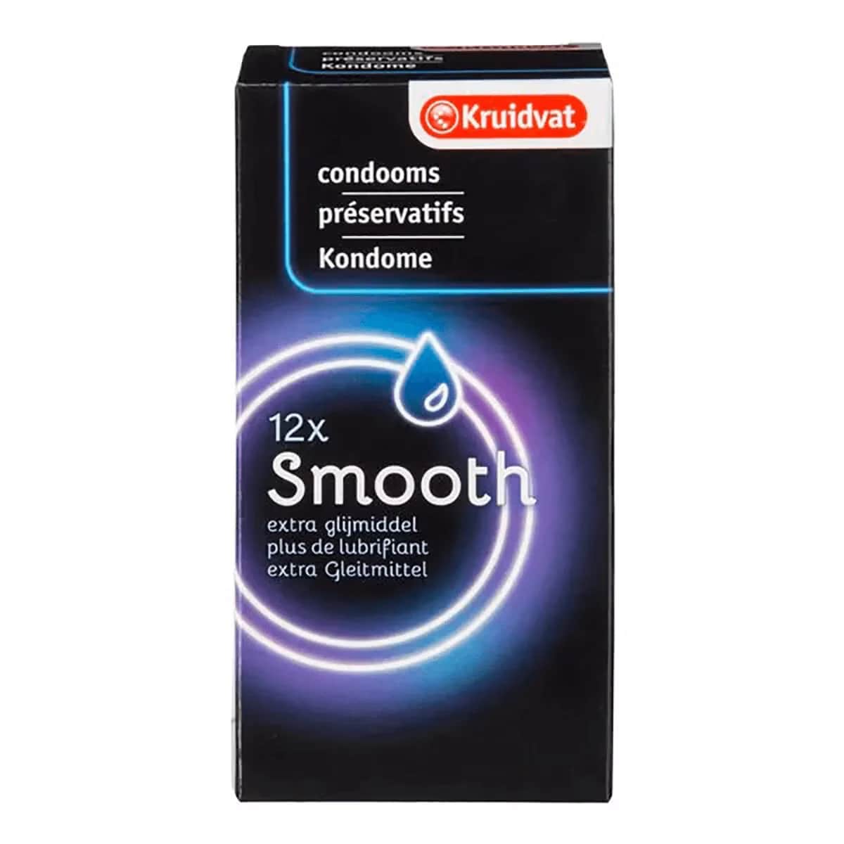Kruidvat Extra Dünne Latexkondome 12er Pack mit Gleitmittel