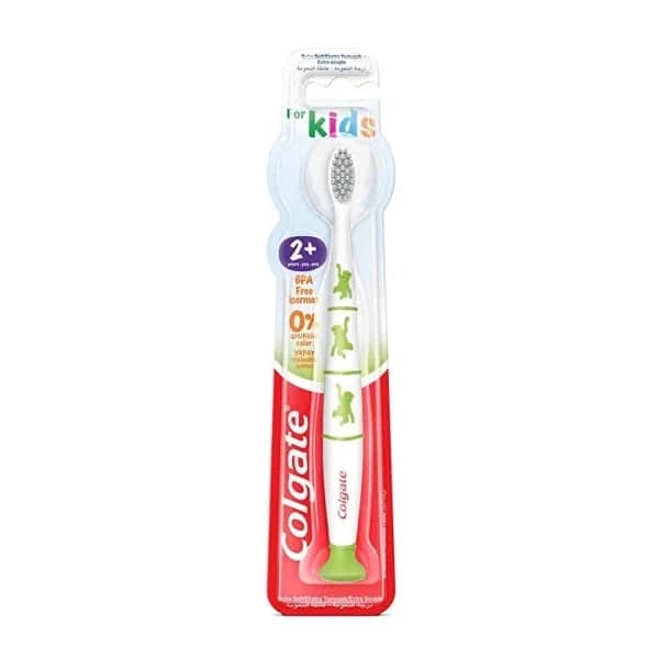Colgate Kinderzahnbürste, BPA-frei, extra weiche Borsten, ab 2 Jahren