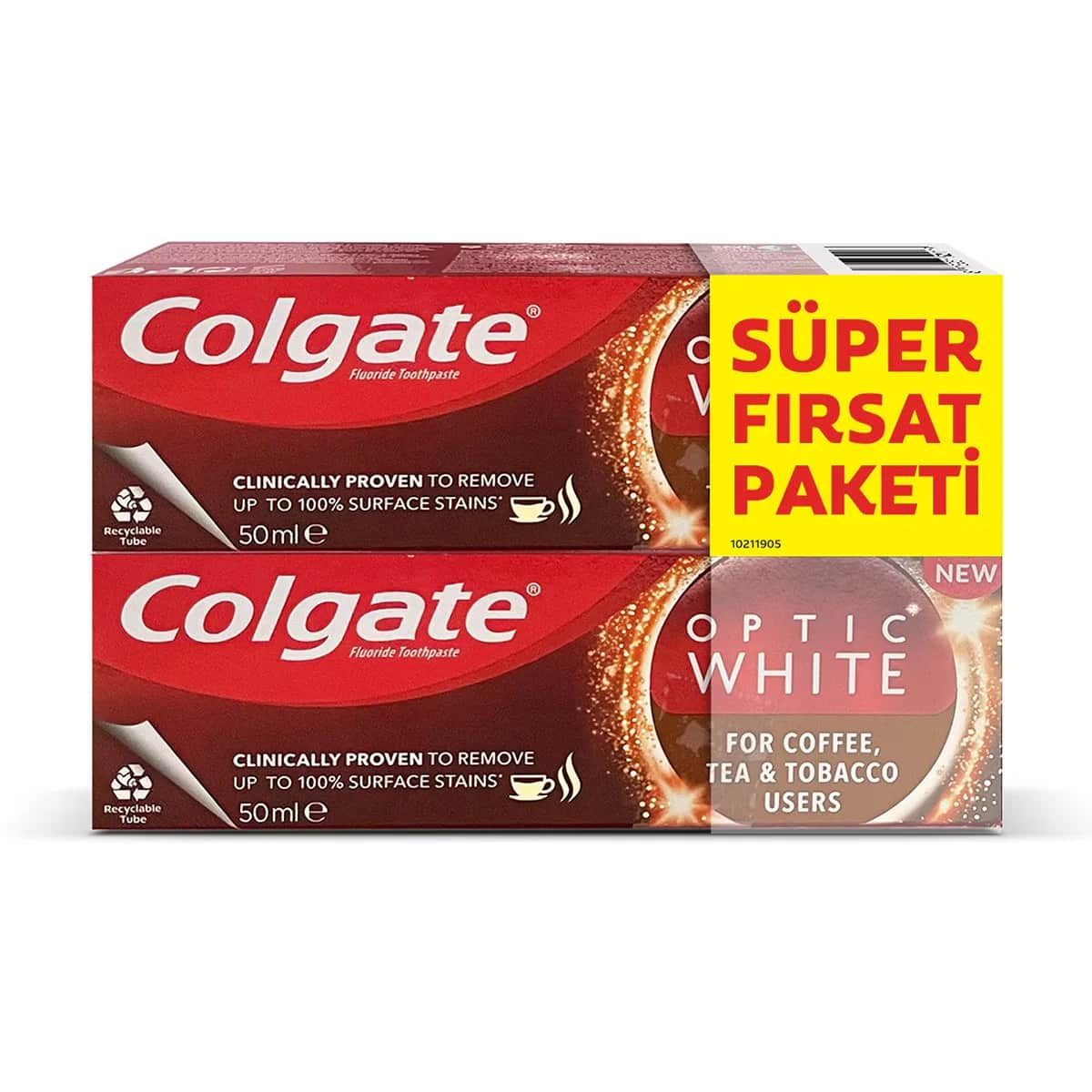 Colgate Optic White Zahnpasta 2 x 50ml