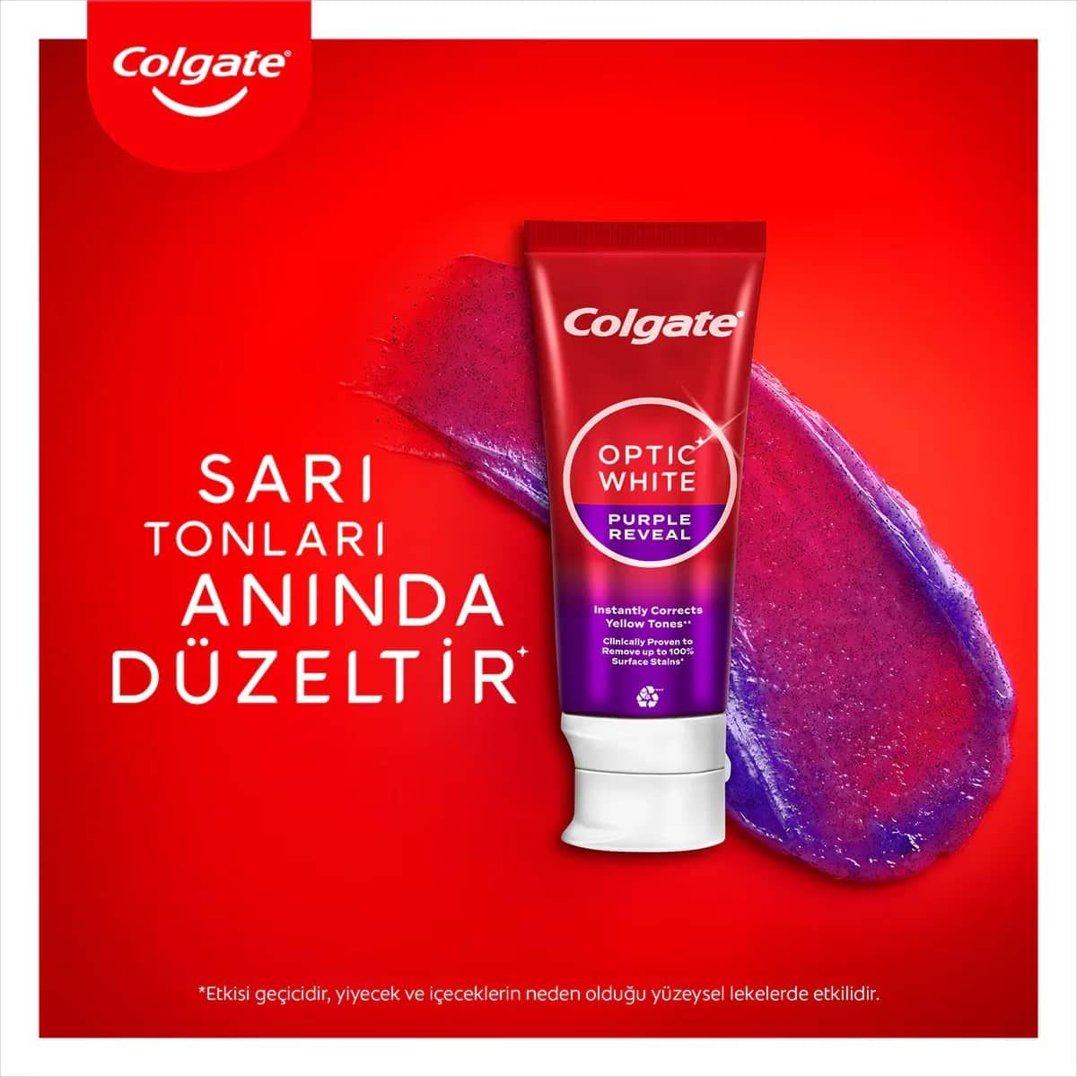 Colgate Optic White Purple Reveal Zahnpasta 75ml