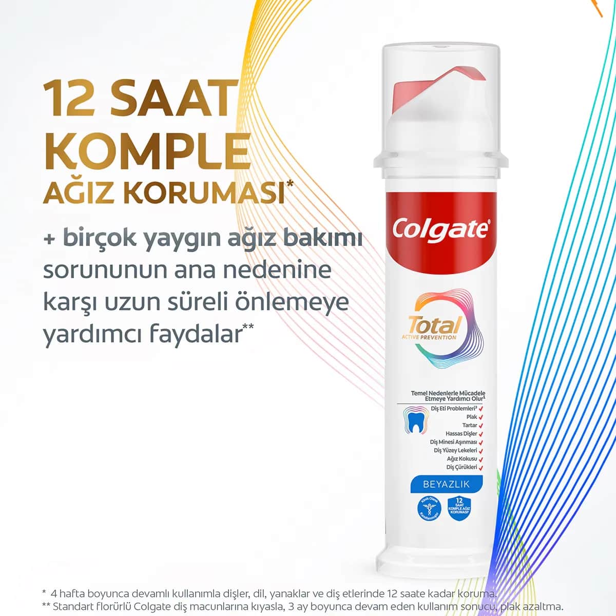 Colgate Total Whitening Zahnpasta 100ml