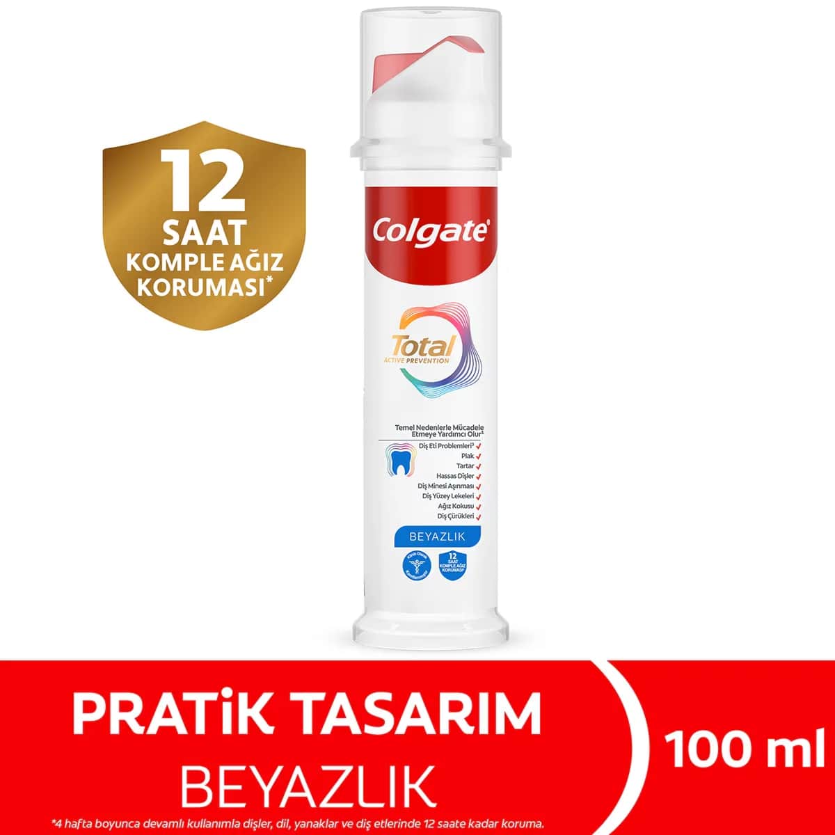 Colgate Total Whitening Zahnpasta 100ml