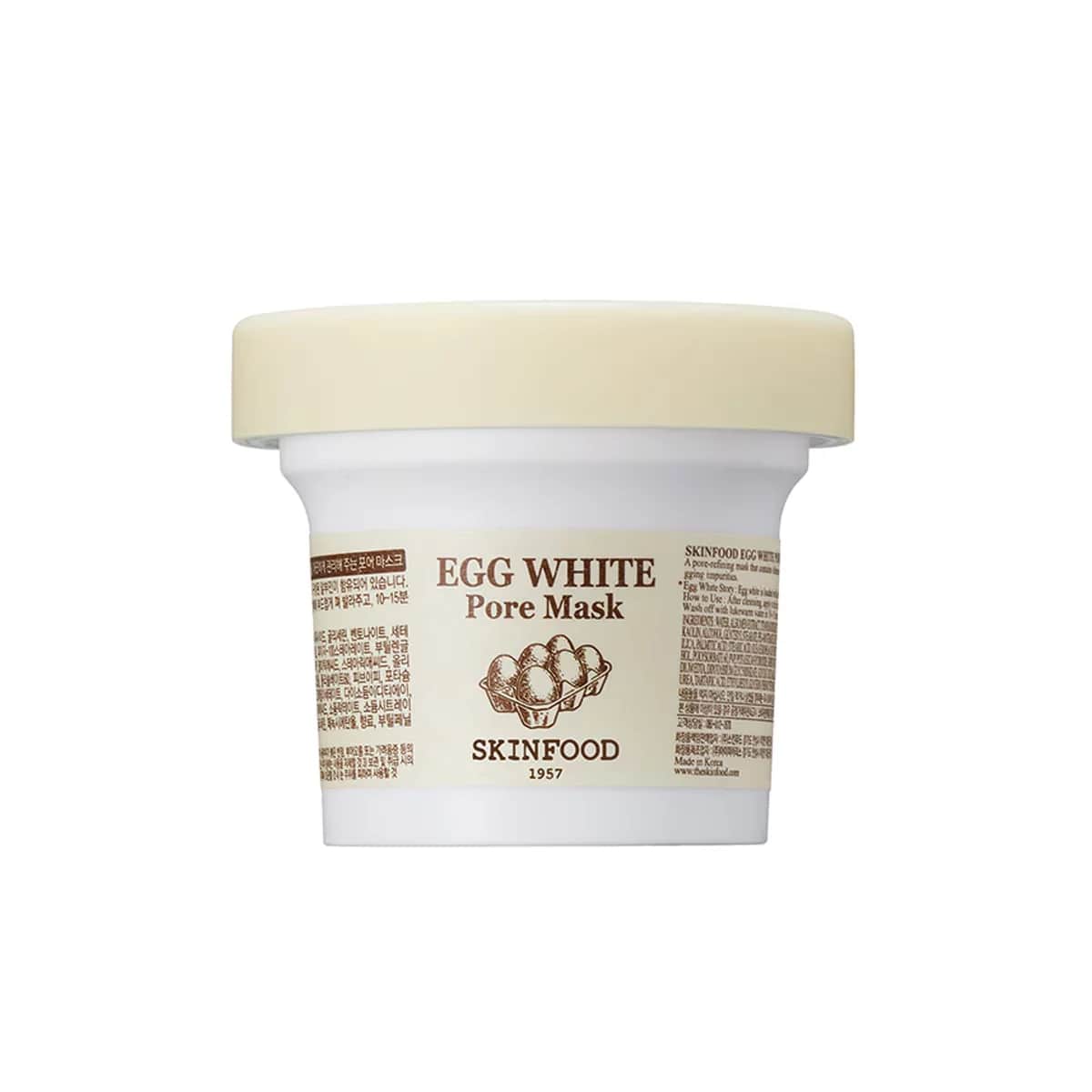 Skinfood Eiweiß-Porenmaske - Minimiert die Poren, 125g
