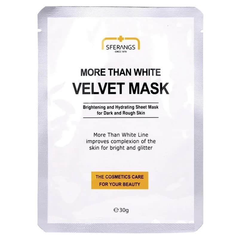 Sferangs Weiße Samtmaske 30g - Hydratisierende &amp; Aufhellende Formel