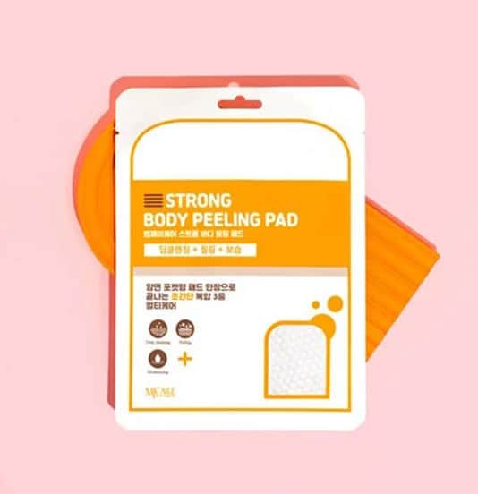 Mjcare Starke Körperpeeling-Pads – Exfolierende 30g