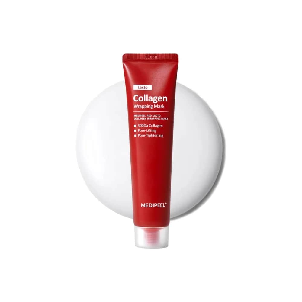 Medicoop Rote Lactocollagen-Wickelmaske 75 ml von Medicoop