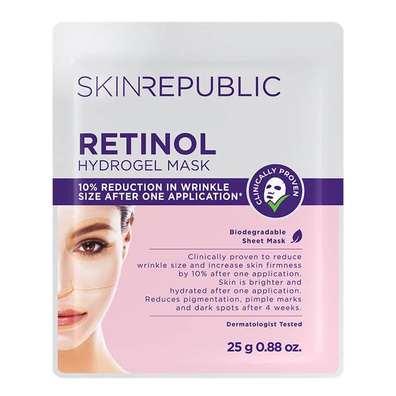 Skin Republic Retinol Hydrogel Gesichtsmaske - Anti-Aging 25g