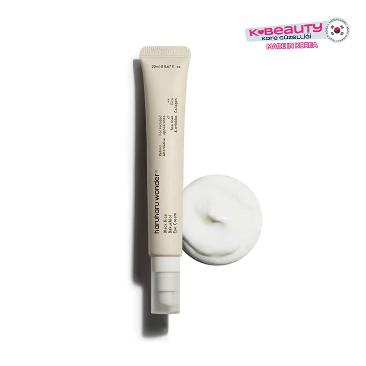 Haruharu Wonder Schwarzer Reis Bakuchiol Augencreme 20ml