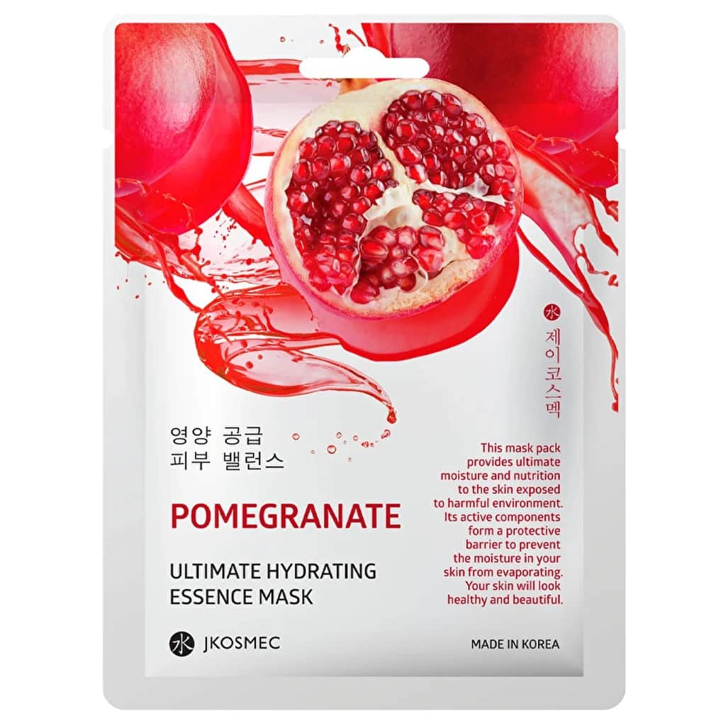 JKosmec Feuchtigkeitsspendende Granatapfel-Gesichtsmaske - Nährend 25ml