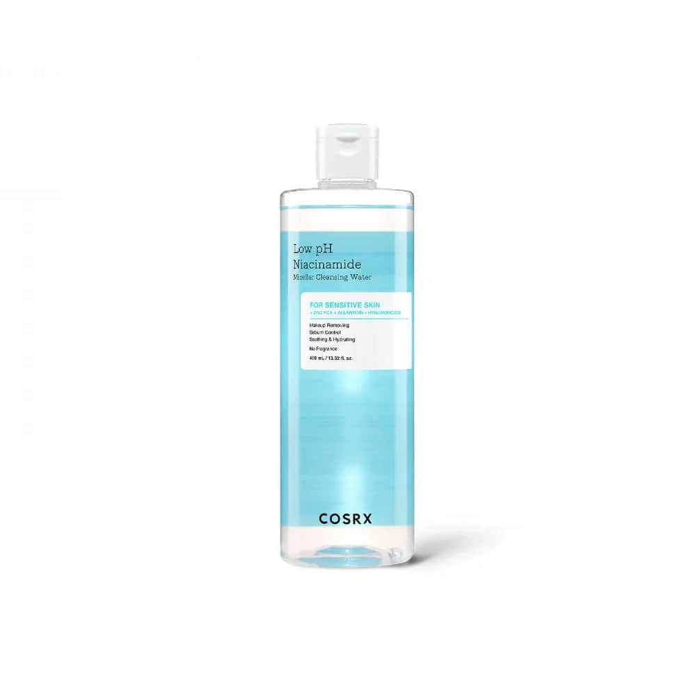 Reinigendes Mizellenwasser mit Niacinamid 400 ml von Cosrx