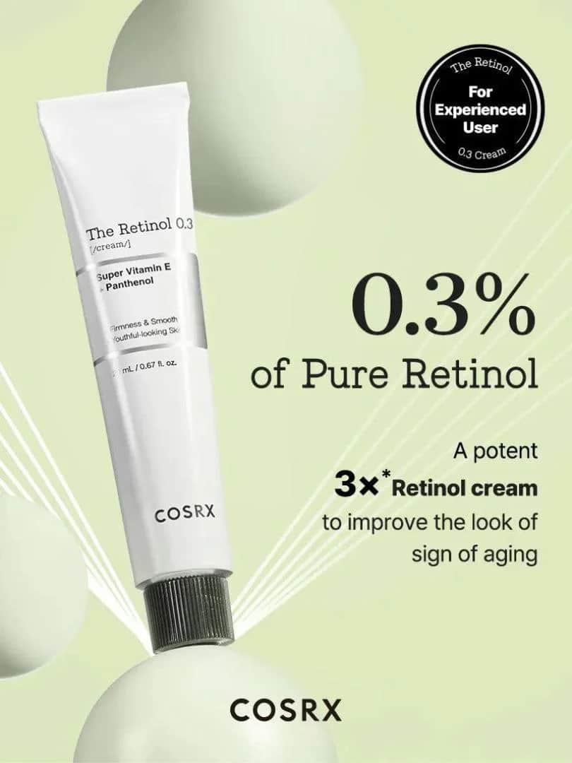 Retinol-Creme 0,3 - Festigend und Behandlung für Hautlinien von COSRX - 20ml